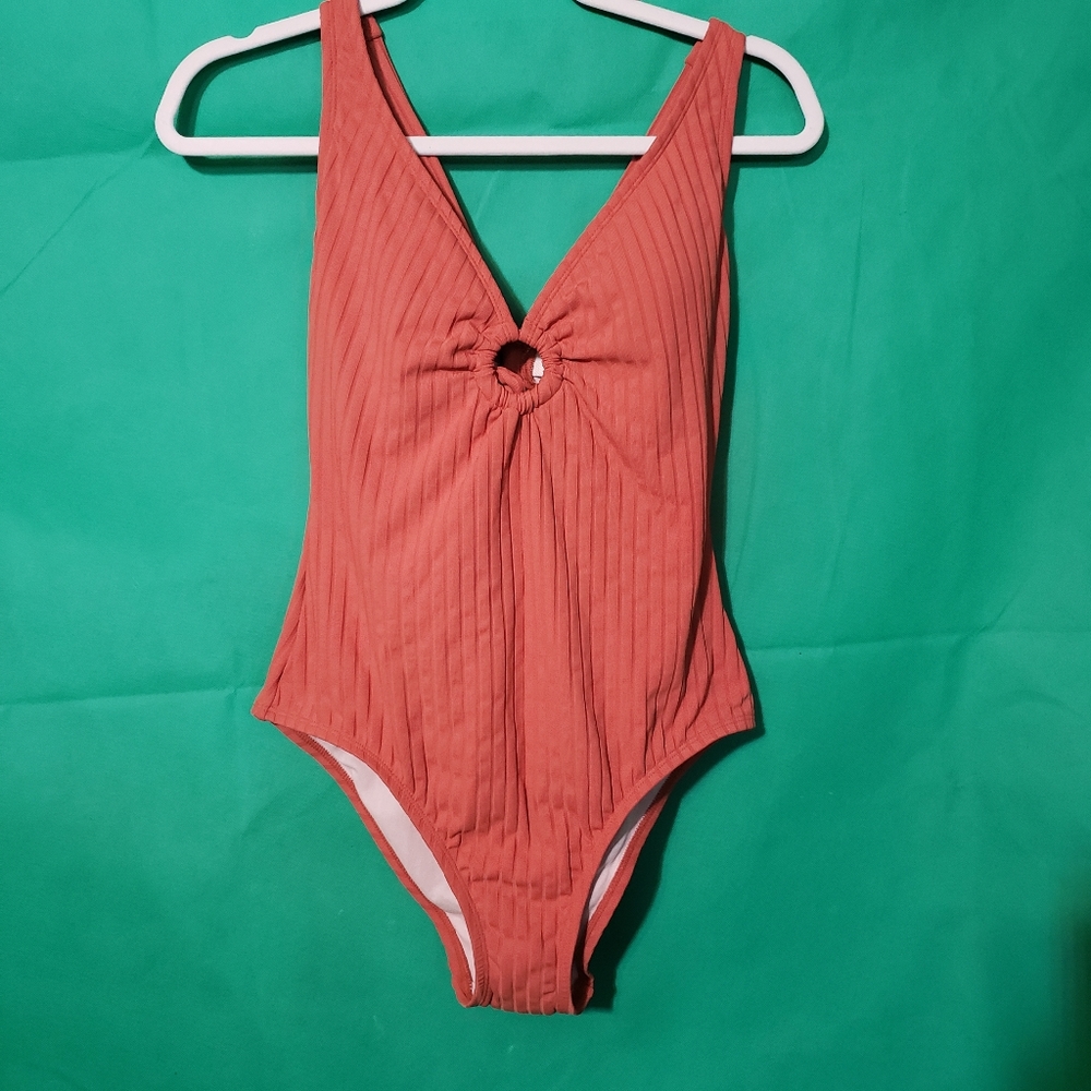 Kona sole sizeL orange swimsuit